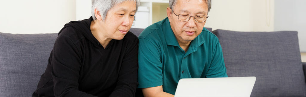 Couple Reviewing Notes