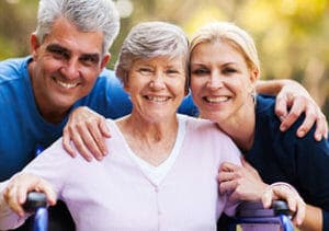 Family with Elderly Loved One