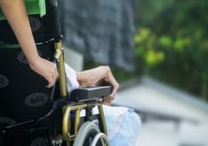 Person In Wheelchair